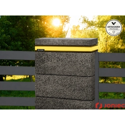 LED BLOCK 504X200x50 MULTI STANDARD, KOLORY: antracyt, czarna, brązowa, INOX